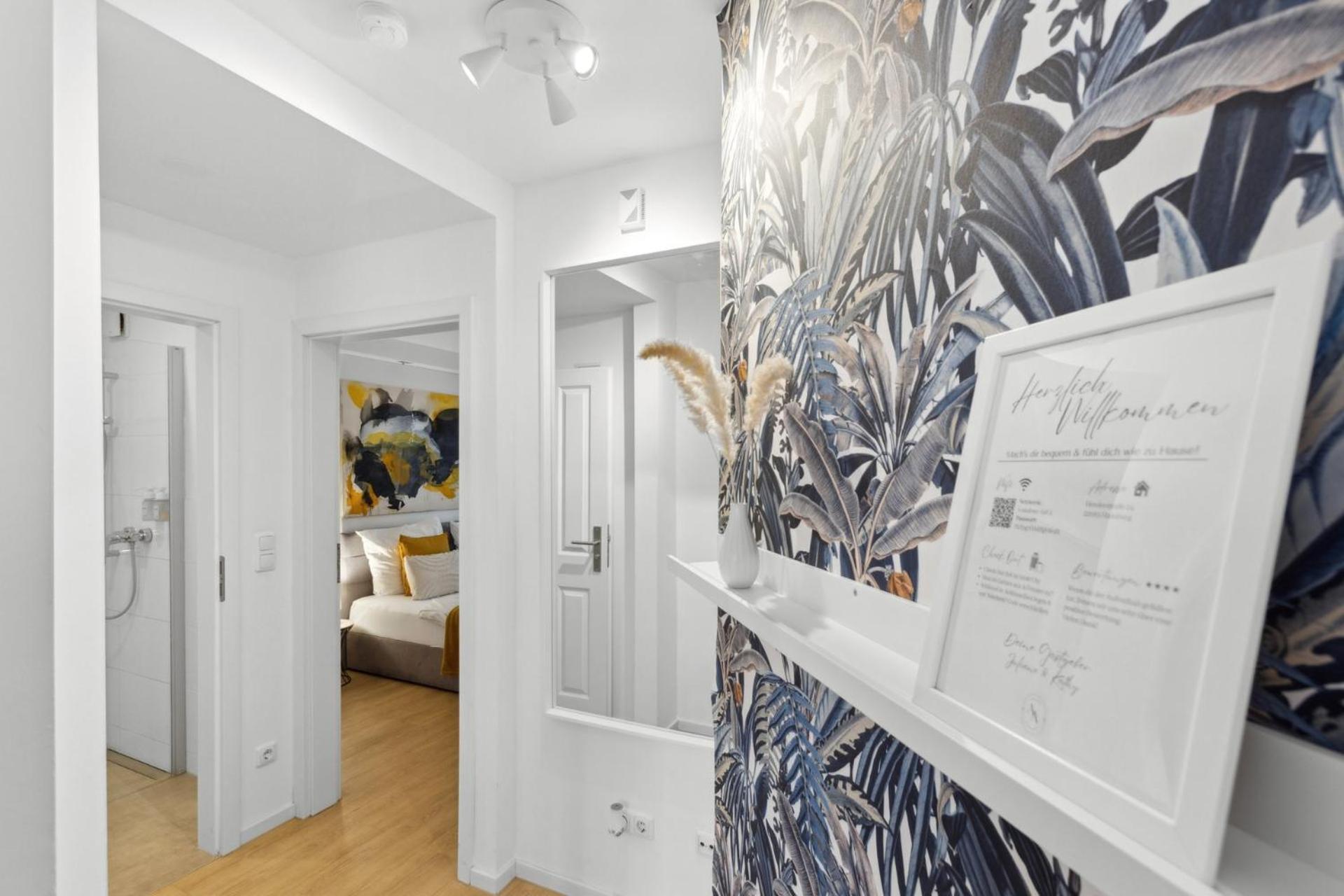 Stylisches 2-Zimmer Ambient Apartment In Alsternaehe Mit Kingsize-Bett & Schlafsofa Hamburg Exterior photo